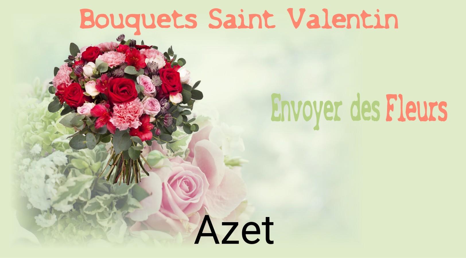Roses de Saint-Valentin livrées à Azet